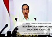 Presiden Joko Widodo Meminta Tatanan Kehidupan Baru atau ‘New Normal’ Disosialisasikan