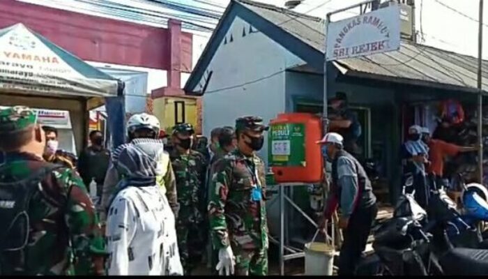 Dandim Sumedang Pimpin Simulasi AKB di Tanjungsari