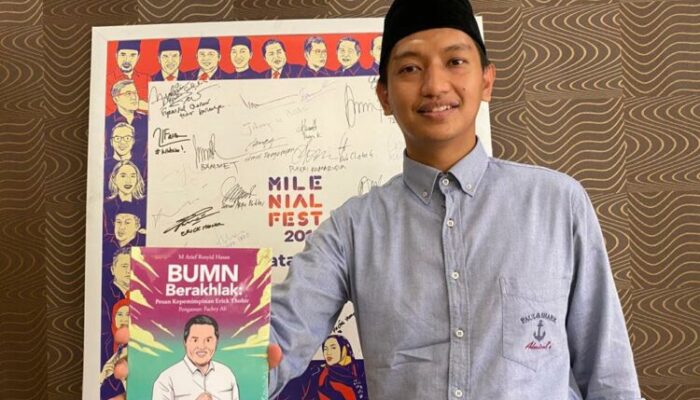 Eks Ketum PB HMI Arief Rosyid Luncurkan Buku Kepemimpinan ala Erick Thohir