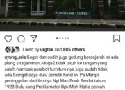 Dahulu Penginapan Sunda Disinggahi Wapres Moh. Hatta, Kini Dipasangi Plang Sita Jaminan