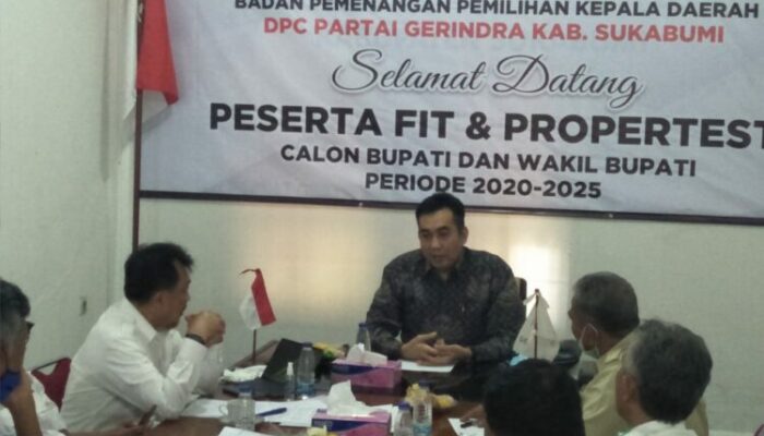Adjo Sardjono Ikuti Fit and Proper Test di Partai Gerindra