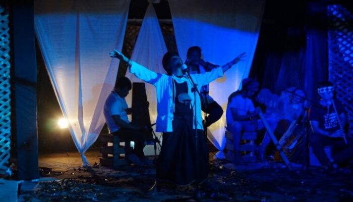 Pasca PSBB Tasik, Ratusan Seniman Ngaruat di Leuwiliang Kawalu