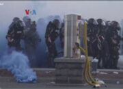 Gelombang Unjuk Rasa di AS Diwarnai Aksi Anarkis