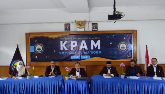 Calon Siswa SMP dan SMA Al Ma’soem Ikuti KPAM Secara Daring