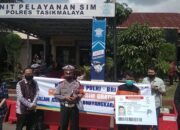 BRI Sponsori SIM Gratis Polres Kabupaten Tasik, di Hari Bhayangkara yang ke-74 Tahun