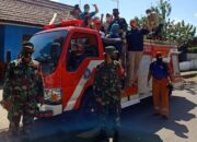 Hari Ini, Fasilitas Umum di Sumedang Disemprot Disinfektan