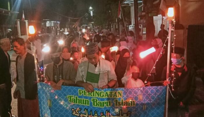 Pawai Obor di Cicurug Sambut Tahun Baru Islam