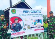 Pelajar Belajar di Koramil Salawu