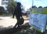 Jalan Desa Pabean Ilir Diperbaiki, Dongkrak Perekonomian Warga