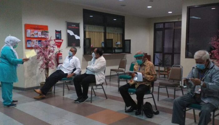 Kandidat Bupati dan Wakil Bupati Pangandaran Dites Kesehatan