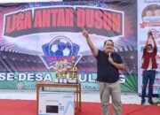 Barengkok Raih Juara Liga Dusun Cijulang Pangandaran