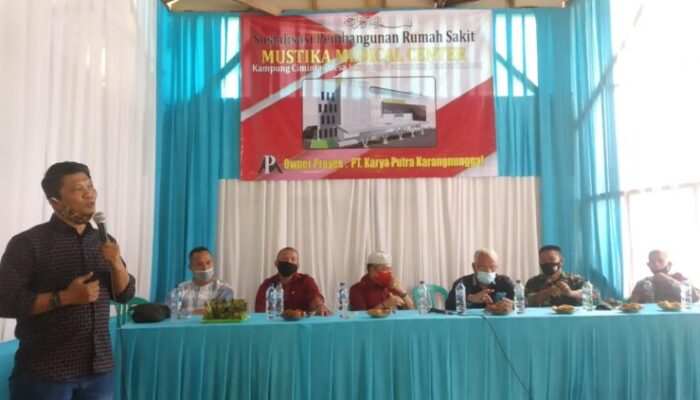 Rumah Sakit Representatif MMC Bakal Berdiri di Tasela