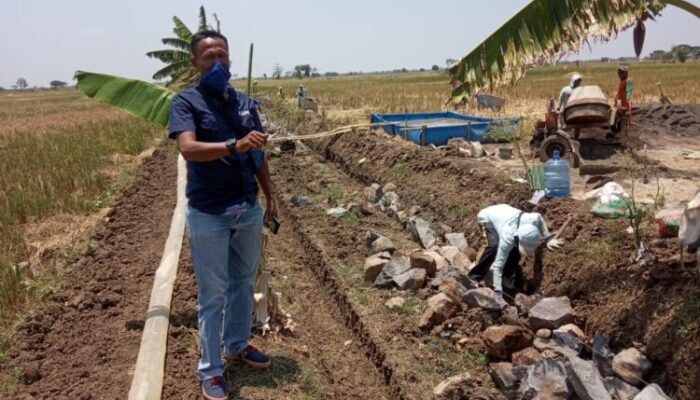 Proyek P3 TGAI Desa Rancamulya Diduga Tak Sesuai Spesifikasi