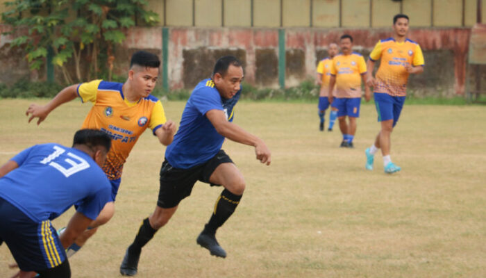 Polres Sumedang Vs Pemkab 2-3, Kapolres Cetak Gol