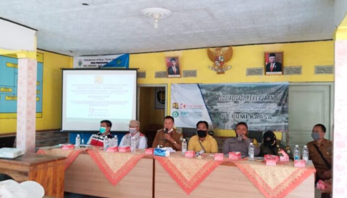 Rentang Irrigation Moderniczation Project (RIMP), Disosialisasikan