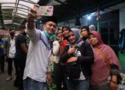 Sapa Warga Tasik Utara, CNY Ingatkan Warga Jaga Kesehatan