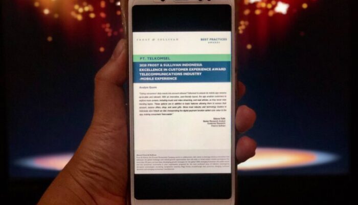 Telkomsel Raih Dua Penghargaan dari Frost dan Sullivan