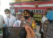 Pembuat Bahan Peledak, Diamankan Polres Cianjur