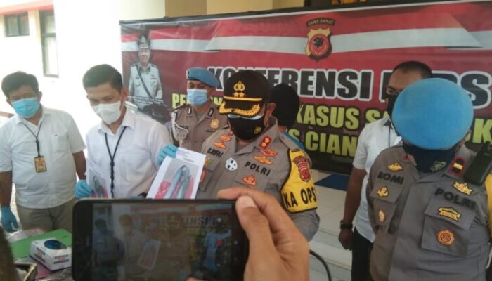 Pembuat Bahan Peledak, Diamankan Polres Cianjur