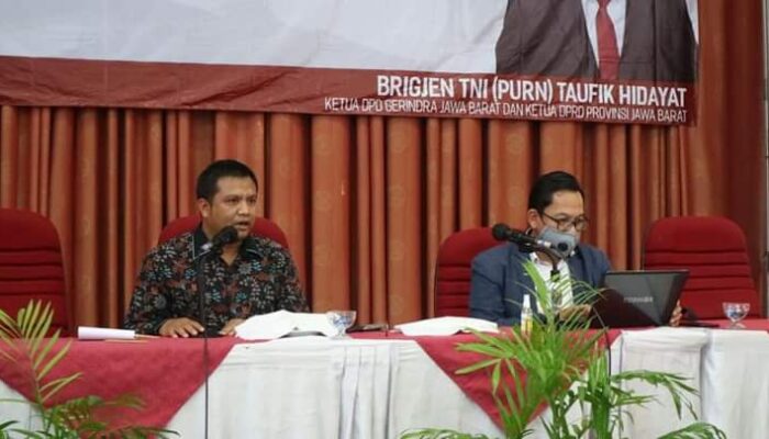 Anggota Fraksi Gerindra Se-Jabar Ikuti Bimtek