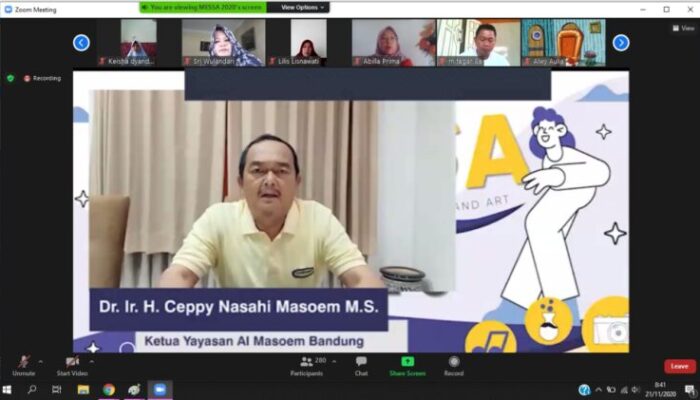 Messa Al Ma’soem ke-26 Digelar Secara Online, Diikuti 109 Sekolah