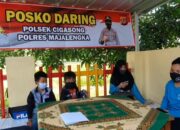 Polsek Cigasong Bangun Posko Daring, Internet Gratis untuk Pelajar