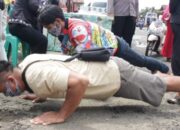 Diskominfo dan Gugus Tugas Covid-19 Kec. Malangbong Gelar Operasi Yustisi