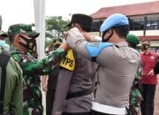 Jelang Pilkades Serentak, Polres Sumedang Gelar Apel Pasukan