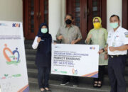 Daop 2 Bandung Salurkan 35.000 Masker ke Pemkot 