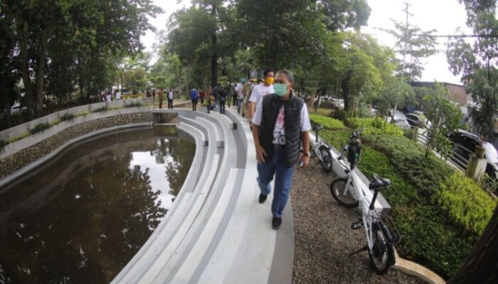 Kota Bandung Miliki Kolam Berkabut, Pertama di Indonesia