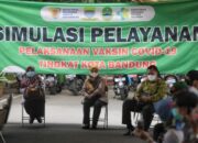 Dinkes Kota Bandung, Simulasi Vaksinasi Covid-19