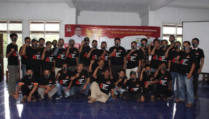 Ali Rasyid Sosialisasi Empat Pilar Kebangsaan di Jamanis