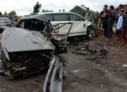 Tabrakan Mangin, Enam Korban Masuk Rumah Sakit