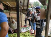 Brimob Polda Jabar Tinjau Ketahanan Pangan di Kampung Tangguh