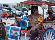 Kapolres Sumedang Luncurkan Program ‘Delman Protokol Kesehatan’