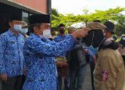 Kukuhkan dan Lantik Tagana Muda, Sekda Mengaku Bangga