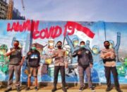 Sosialisasi Cegah Covid-19, Kapolres Sumedang Gelar Lomba Grafity