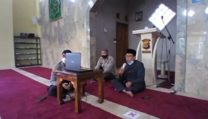 Binrohtal Personel Polres Sumedang, Secara Virtual