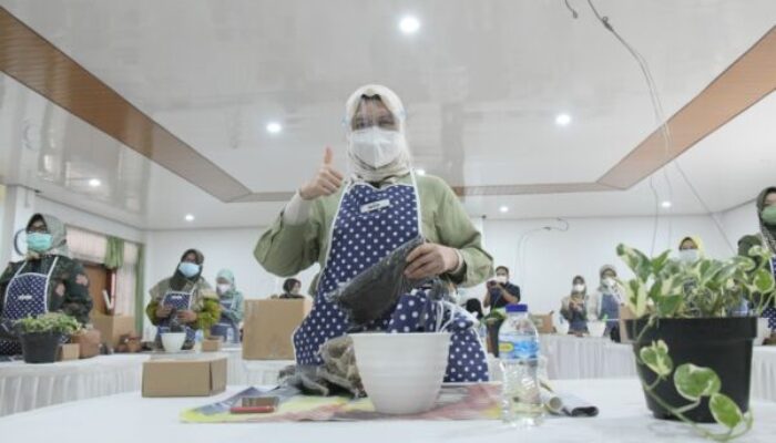 DWP Jabar Gelar Pelatihan Budi Daya Tanaman Hias