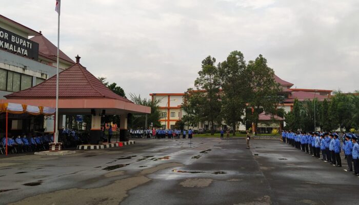 Pimpin Upacara, Wabup Tasik: Semangat Bekerja Wujud Syukur ASN atas Posisinya