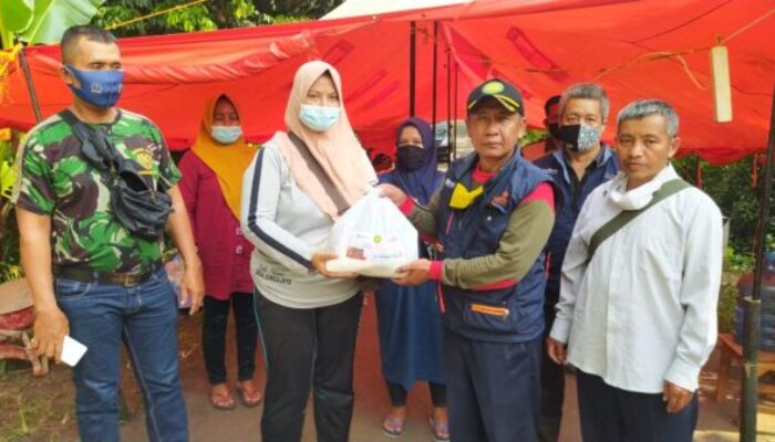 Lazis Muhammadiyah Kabupaten Tasik Peduli Penyintas Pergeseran Tanah Cibalong