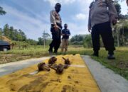 Polisi Musnahkan Dua Granat Nanas di Lapang Tembak Mangkubumi Tasik