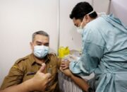 Pemkot Bandung, Pelayan Publik Disuntik Dosis Kedua Vaksin Covid-19