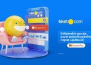 Bayar Tiket.com Pakai ShopeePay, Dapat Cashback Menarik