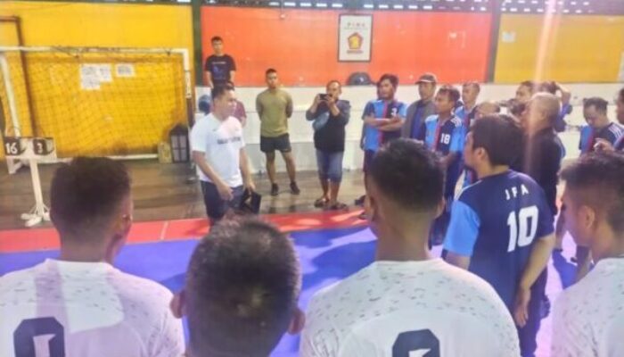 Sambut HUT, Yonif 321 Libas PWI Majalengka, Skor 16-3