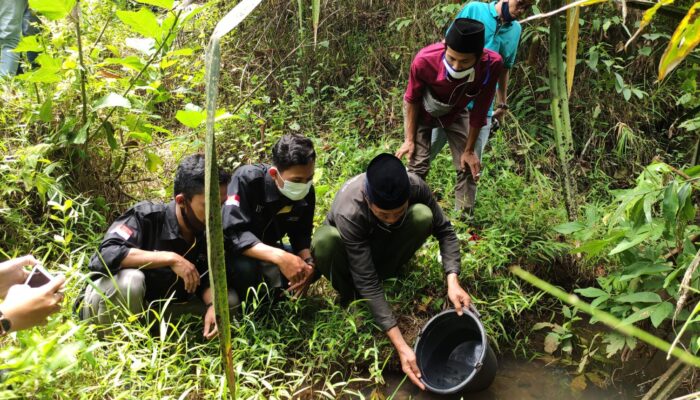 Tingkatkan Ekonomi Masyarakat, IMT Bantu Bibit Pohon dan Benih Ikan