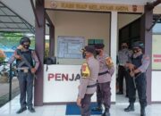 Penjagaan Mapolres Sumedang Diperketat