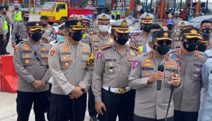 Kakorlantas Polri, Cek Kesiapan Penyekatan Perbatasan Jabar-Jateng