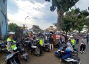 Polisi Amankan Ratusan Motor Hendak Kekebutan di Jalan Mashudi