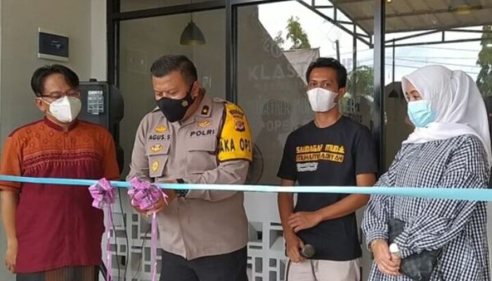 Waka Polres Tasik Meresmikan Kafe Klaster Pemuda Muhammadiyah